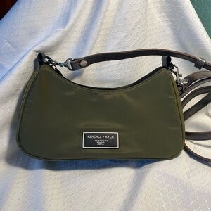 Kendall & Kylie Dark Green Shoulder Bag